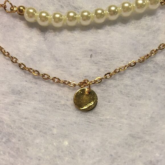 (O1) Triple Layer Necklace - Picture 3 of 3